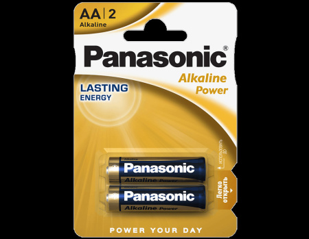 Эл.питания Panasonic Alkaline AA LR6REB/2BPR