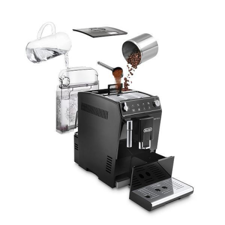 Автоматическая кофемашина DeLonghi ETAM 29.510.B, цвет Чёрный